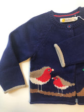 Load image into Gallery viewer, NWT Mini Boden Robin Knitted Cardigan