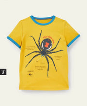 Load image into Gallery viewer, NWT Mini Boden Printed Logo Ringer T-shirt