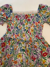 Load image into Gallery viewer, NWT Mini Boden Floral Smocked Dress