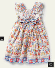 Load image into Gallery viewer, NWOT Mini Boden Bow Back Dress