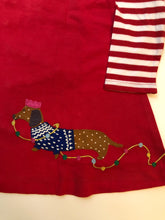 Load image into Gallery viewer, HTF NWOT Mini Boden Festive Big Appliqué Dress