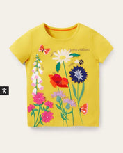 Load image into Gallery viewer, NWT Mini Boden Flutter Fun Fact T-shirt