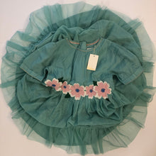 Load image into Gallery viewer, NWT Mini Boden Flower Appliqué Dress