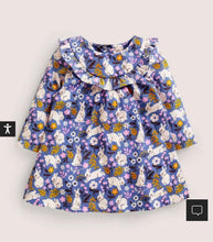 Load image into Gallery viewer, NWT Mini Boden Printed Long Sleeve Dress