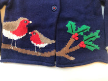 Load image into Gallery viewer, NWT Mini Boden Robin Knitted Cardigan
