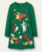 Load image into Gallery viewer, NWT Mini Boden Big Appliqué Jersey Dress