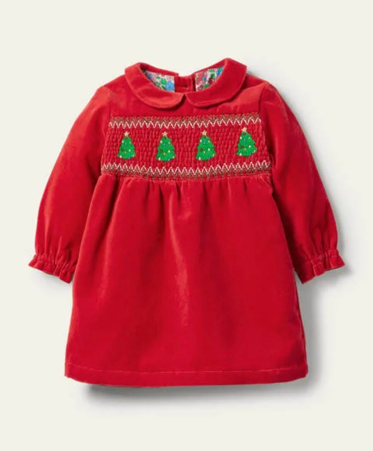 mini boden smocked dress Mini Boden Girl Adeline Smocked Dress Glacier