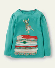 Load image into Gallery viewer, NWT Mini Boden Big Appliqué T-shirt