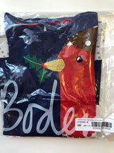 Load image into Gallery viewer, NWT Mini Boden Big Festive Appliqué Jersey Dress