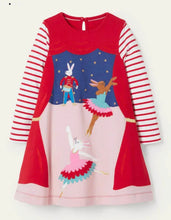 Load image into Gallery viewer, NWT Mini Boden Big Appliqué Jersey Dress