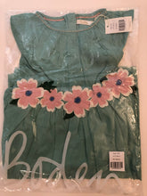Load image into Gallery viewer, NWT Mini Boden Flower Appliqué Dress