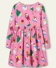 Load image into Gallery viewer, NWT Mini Boden Long Sleeve Fun Jersey Dress