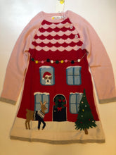 Load image into Gallery viewer, NWT Mini Boden Festive Knitted Dress