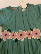 Load image into Gallery viewer, NWT Mini Boden Flower Appliqué Dress