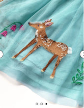 Load image into Gallery viewer, HTF NEW Mini Boden Sequin Appliqué Tulle Skirt