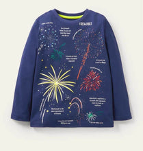 Load image into Gallery viewer, NWT Mini Boden Educational Glowing Magical T-shirt