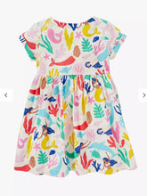 Load image into Gallery viewer, NWOT Mini Boden Short Sleeve Fun Jersey Dress