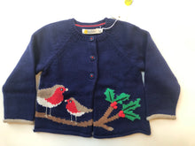 Load image into Gallery viewer, NWT Mini Boden Robin Knitted Cardigan
