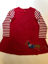 Load image into Gallery viewer, HTF NWOT Mini Boden Festive Big Appliqué Dress