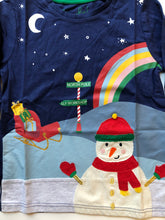 Load image into Gallery viewer, NWT Mini Boden Christmas Scene T-Shirt