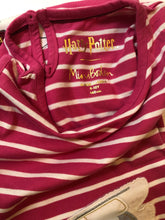 Load image into Gallery viewer, NWOT Mini Boden HP Stripy Appliqué Hedwig Dress