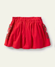 Load image into Gallery viewer, NWT Mini Boden Embroidered Pocket Skirt