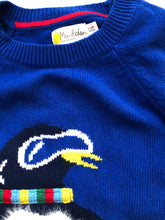 Load image into Gallery viewer, NWOT Mini Boden Festive Graphic Crew Sweater