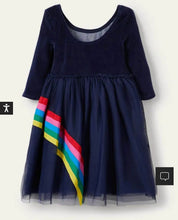 Load image into Gallery viewer, NWT Mini Boden Velvet Bodice Tulle Dress