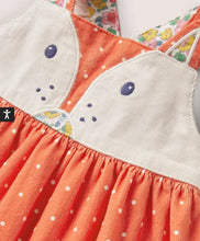 Load image into Gallery viewer, NWOT Mini Boden Cord Pinnie Dress