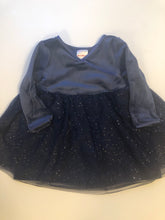 Load image into Gallery viewer, NWOT Hanna Andersson Baby Wrap Dress In Recycled Velour