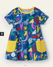 Load image into Gallery viewer, NWT Mini Boden Short-sleeved Printed Tunic
