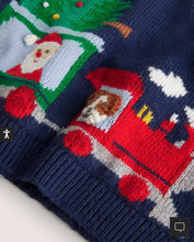 Load image into Gallery viewer, NWT Mini Boden Christmas Fun Jumper
