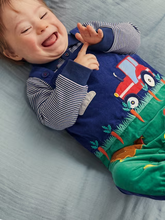 Load image into Gallery viewer, NWT Mini Boden Cord Appliqué Dungarees
