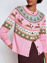 Load image into Gallery viewer, NWOT Boden Edie Fair Isle  Wool Blend Cardigan
