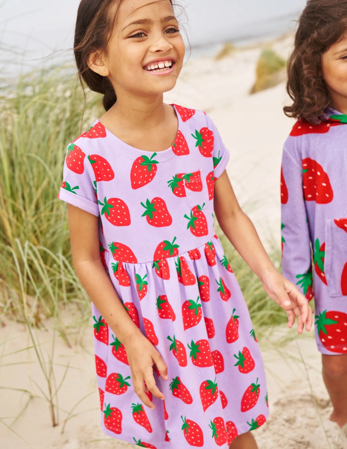 mini boden strawberry dress NEW Mini Boden Strawberry Fun Jersey Dress
