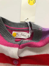 Load image into Gallery viewer, Mini Boden Rainbow Stripe Cardigan
