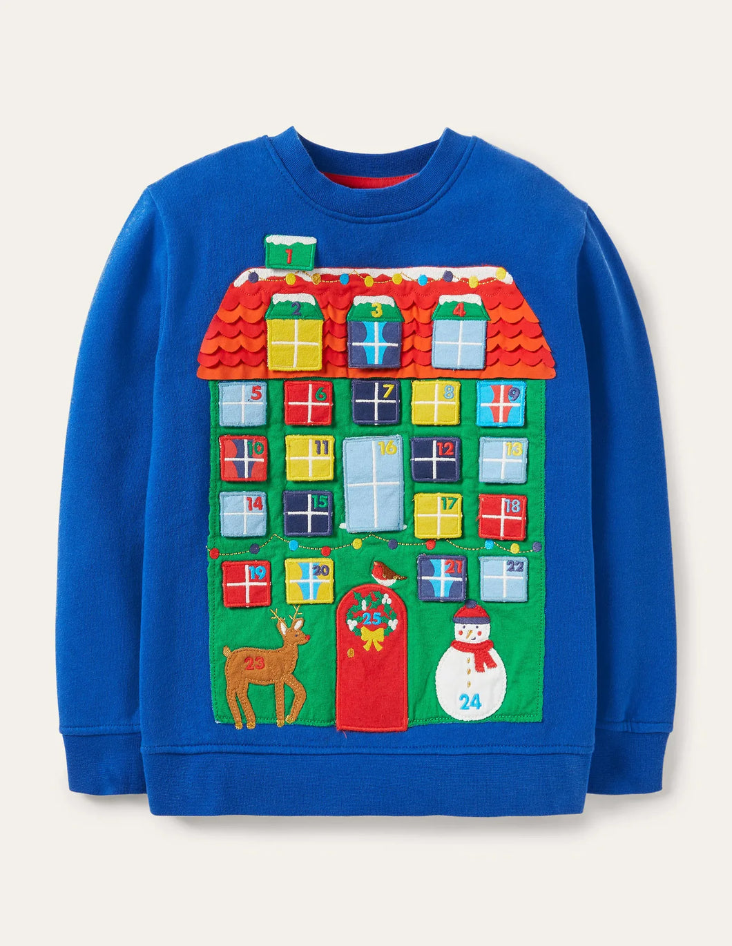NWT Mini Boden Advent Calendar Sweatshirt