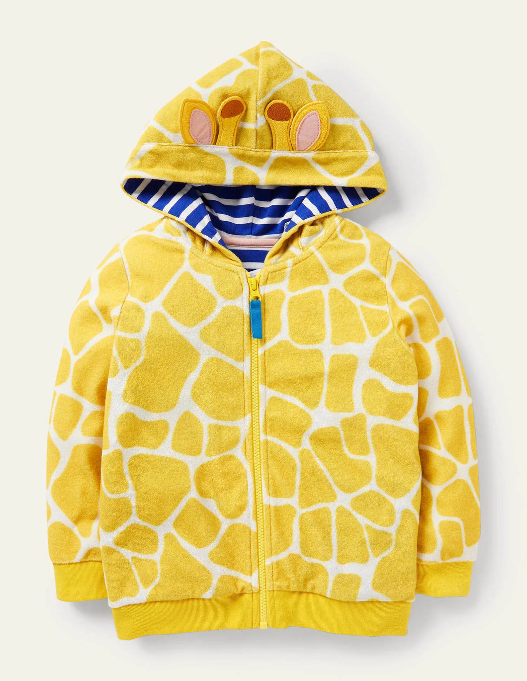 NWT Mini Boden Novelty Towelling Hoodie