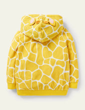Load image into Gallery viewer, NWT Mini Boden Novelty Towelling Hoodie
