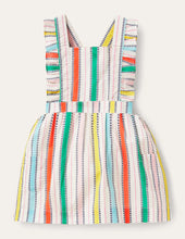 Load image into Gallery viewer, NWT Mini Boden Woven Pinnie Dress

