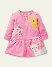 Load image into Gallery viewer, NWT Baby Boden Cosy Sweatshirt Dress
