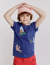 Load image into Gallery viewer, NWT Mini Boden Mini Fun Applique T-shirt
