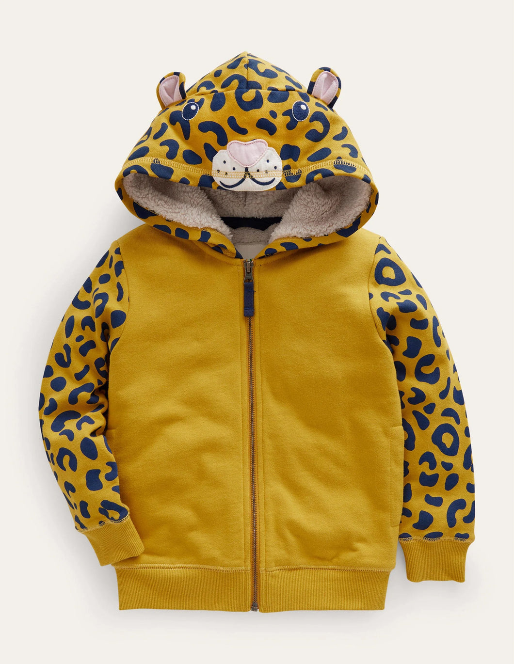 NWOT Mini Boden Novelty Hoodie