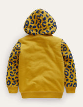 Load image into Gallery viewer, NWOT Mini Boden Novelty Hoodie
