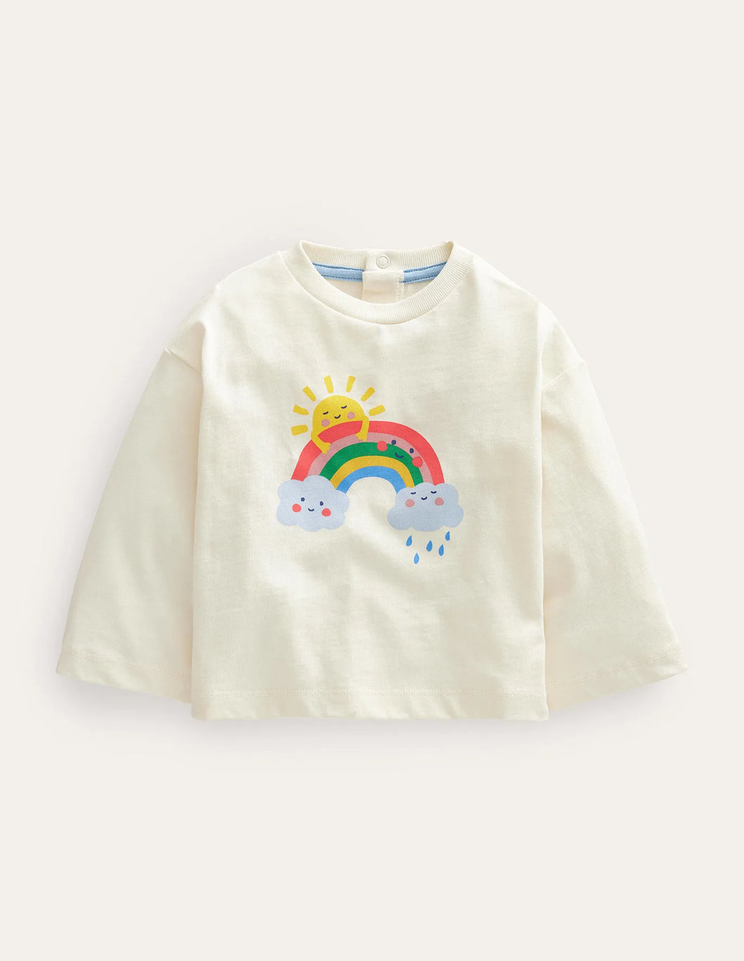 NWT Mini Boden Relaxed Rainbow T-shirt