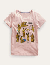 Load image into Gallery viewer, NWT Mini Boden Educational Greek Gods T-shirt
