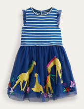 Load image into Gallery viewer, NWT Mini Boden Giraffe Tulle Dress
