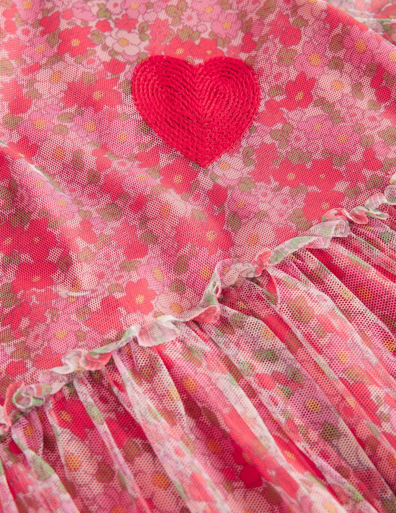 mini boden heart dress NWT Mini Boden Flowerbed Hearts Tulle Dress – Mini World Explorers