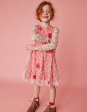 Load image into Gallery viewer, NWT Mini Boden Flowerbed Hearts Tulle Dress
