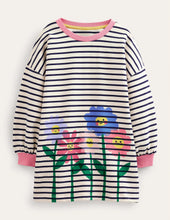 Load image into Gallery viewer, NWT Mini Boden Graphic Sweat Tunic
